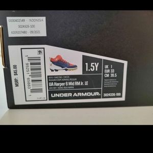 Youth Under Armour Cleats